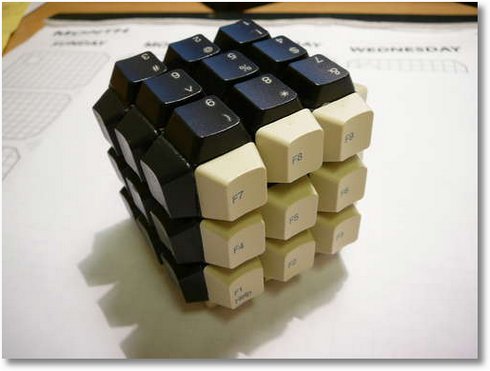 keyboard-rubiks-cube