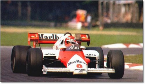 Nicki Lauda Monaz 1984 McLaren MP4